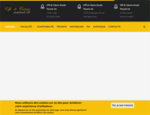 Tablet Screenshot of etudefiscale.ch